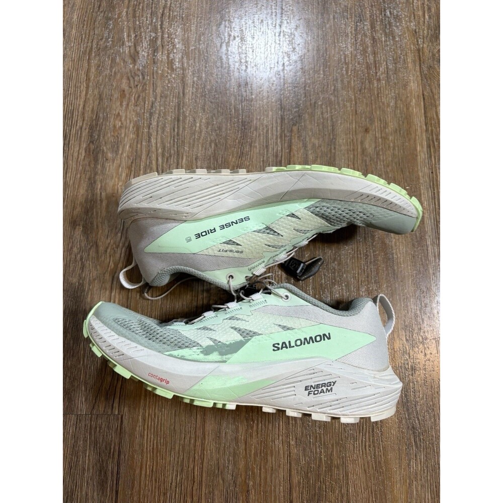 Salomon Sense Ride 5 Women's Outdoor Shoes Lily Pad 6.5